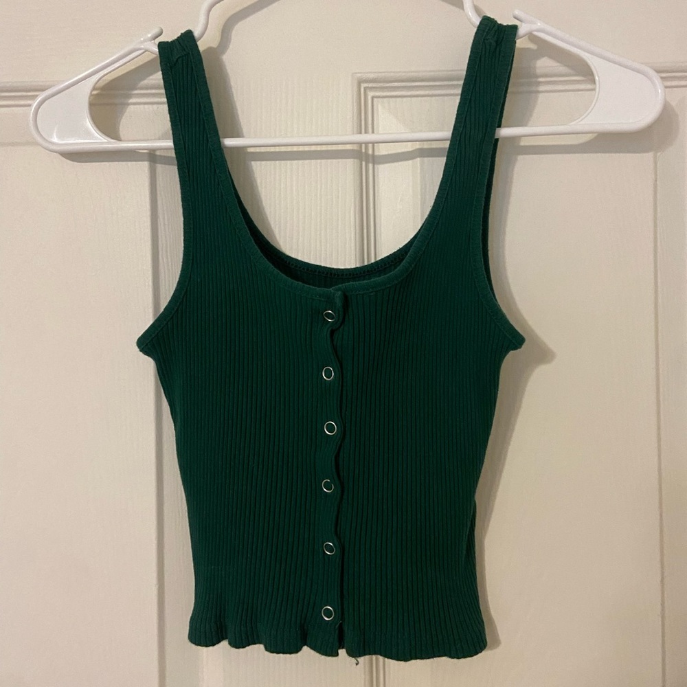 Green Tank Top